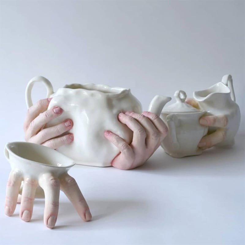 Strašidelná oživlá keramika 16