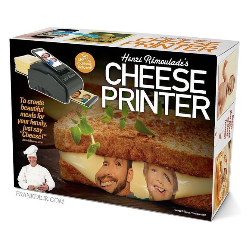 Tiskárna na sýr - ať se roztečou!