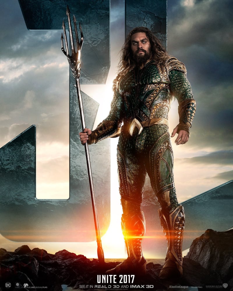 Aquaman na novém plakátu