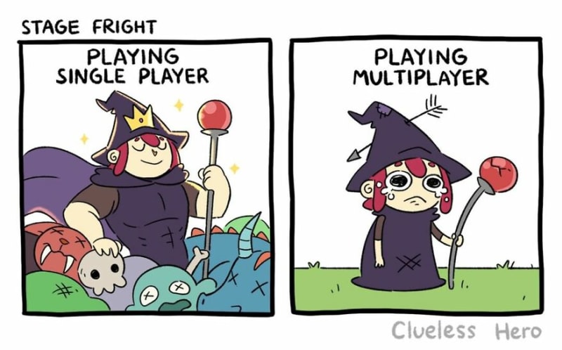 TRÉMA: Když hraješ single player / Když hraješ multiplayer