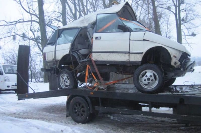 Nehoda Range Roveru  - Obrázek 1