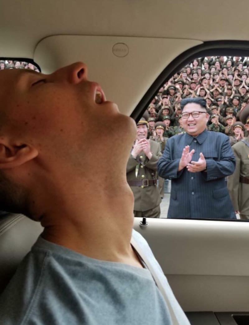 Týpek usnul v autě - bitva ve Photoshopu 3