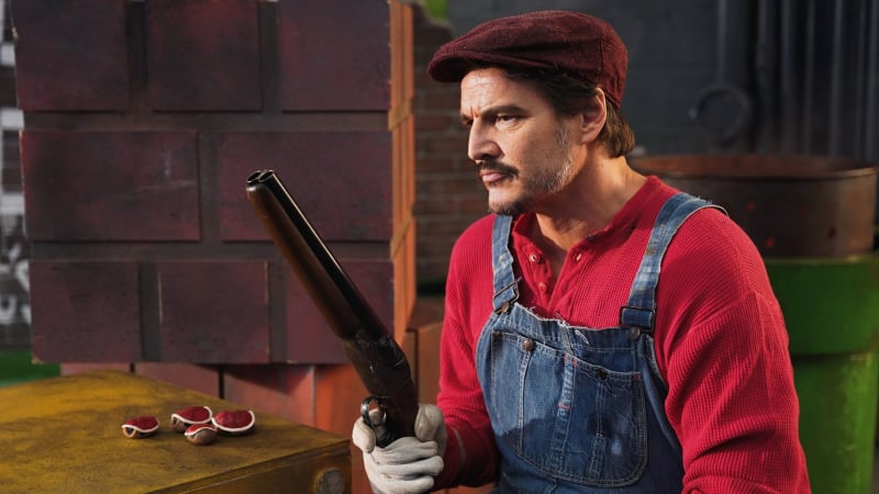 Pedro Pascal jako Super Mario v pořadu SNL