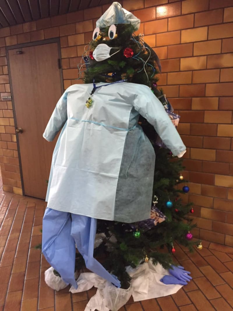 Vánoční dekorace v nemocnicích 15