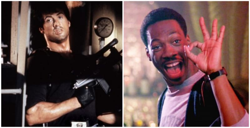 Sylvester Stallone byl obsazen jako Axel Foley do filmu Policajt z Beverly Hills, ale chtěl ubrat komedie a přidat akce. Takový přístup byl odmítnut a hlavní roli získal Eddie Murphy.