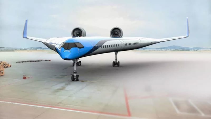 Flying V - úsporné dopravní letadlo budoucnosti 5