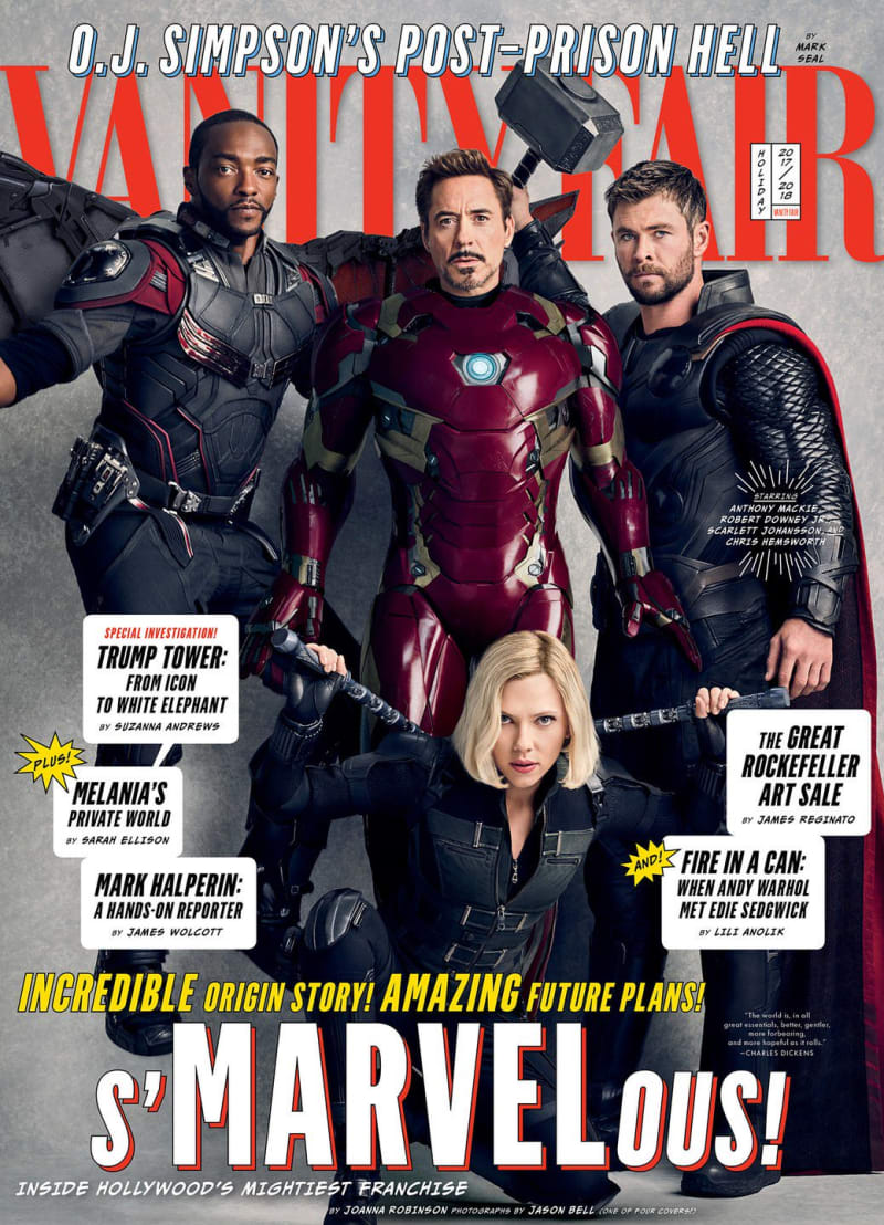 První promo fotky Avengers: Infinity War 1
