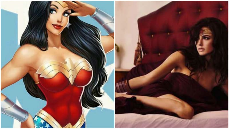 Wonder Woman a její svůdný pohled