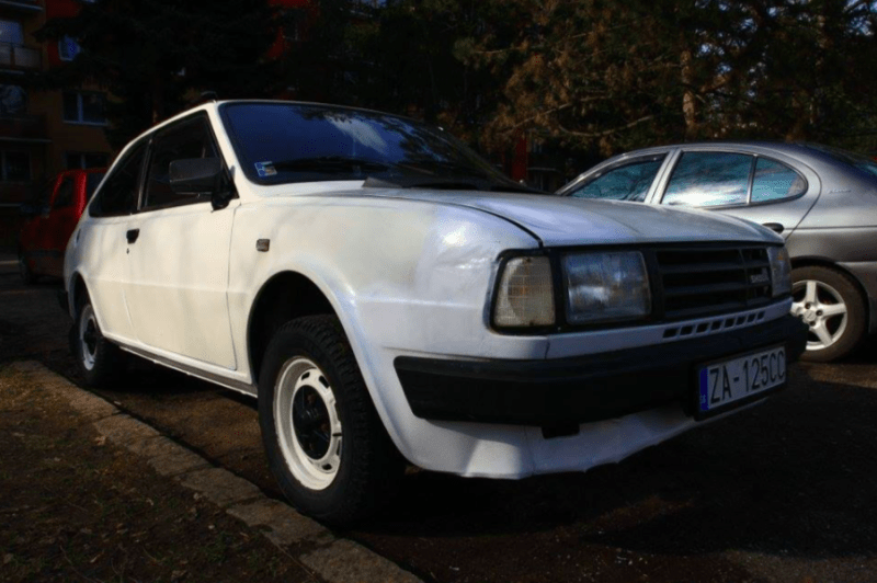 Upravená Škoda Rapid 136L