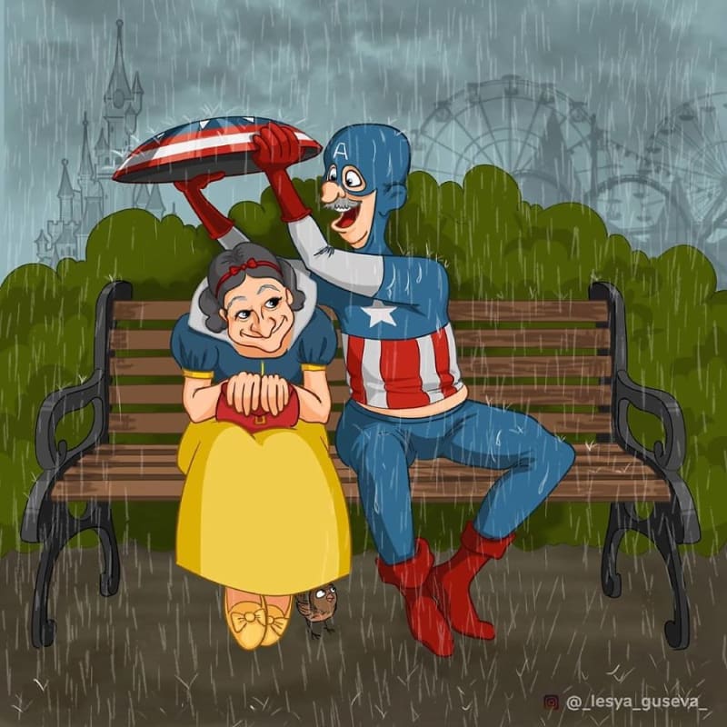 Sněhurka & Captain America