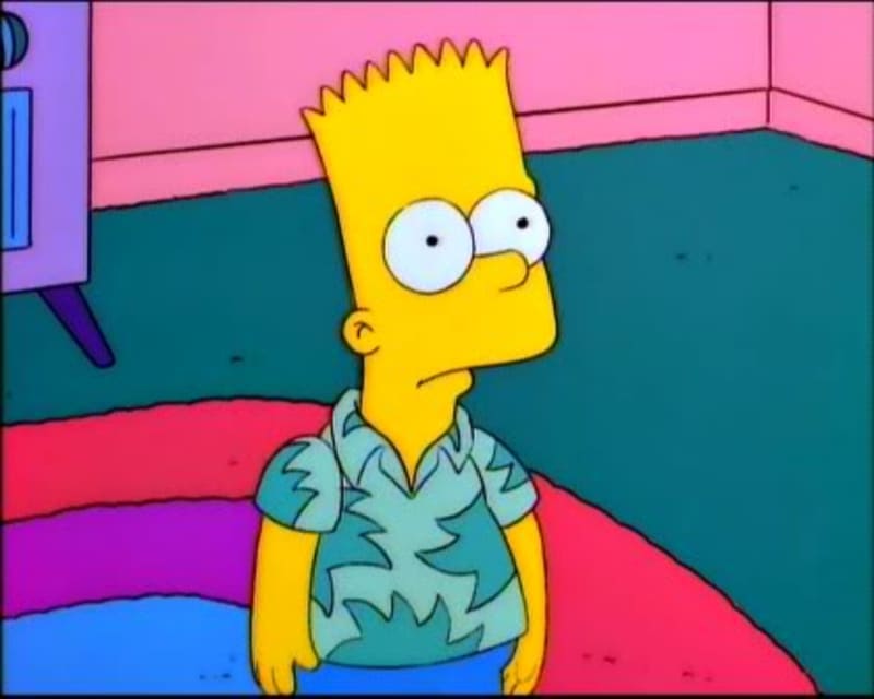 V téhle epizodě se Homer ptá Barta, odkud je ta košile, co má na sobě. Bart odpoví ze skříně. V angličtině se ovšem "pojem ze skříně" používá, když se někdo přiznává, že je gay.