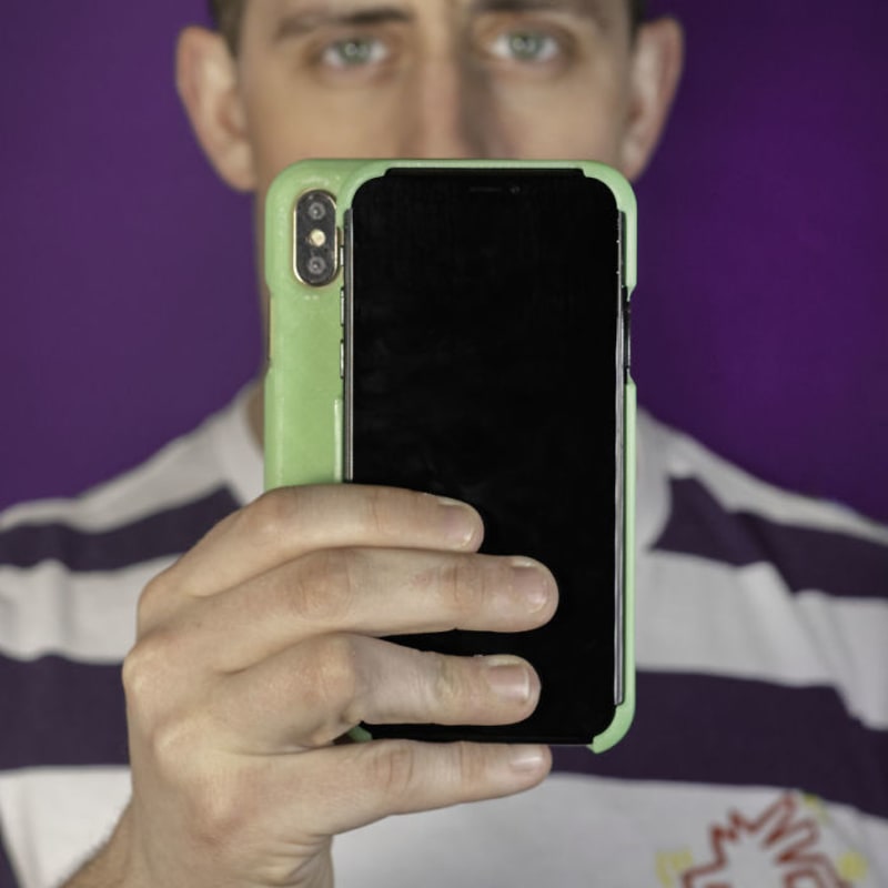 Dvojitý obal na iPhone pro nejlepší selfíčka
