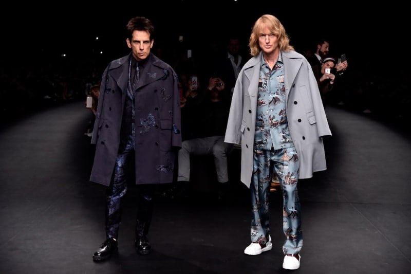 Zoolander a Hansel propagovali své nové dobrodružství i na skutečném pařížském týdnu módy