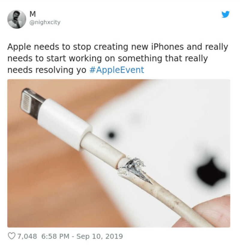 "Apple už by měl přestat vydávat nové iPhony a radši by se měl soustředit na problémy, které skutečně potřebují vyřešit."."
