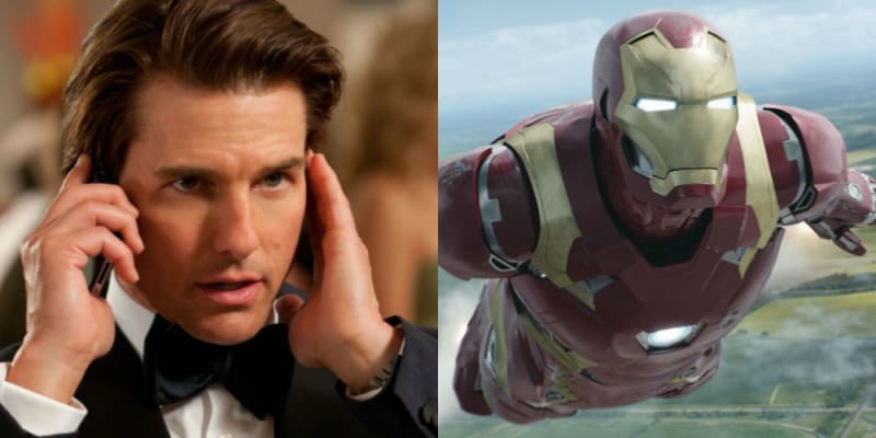 1) Tom Cruise (Iron Man)