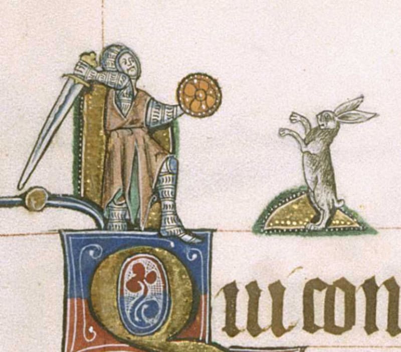 Vraždící králíci ze středověkých ilustrací 10