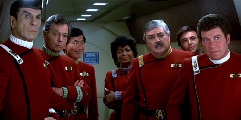 15) Star Trek II: Khanův hněv (1982) - Nejnašlapanější, nejkultovnější a nejdojemnější výprava Enterprise
