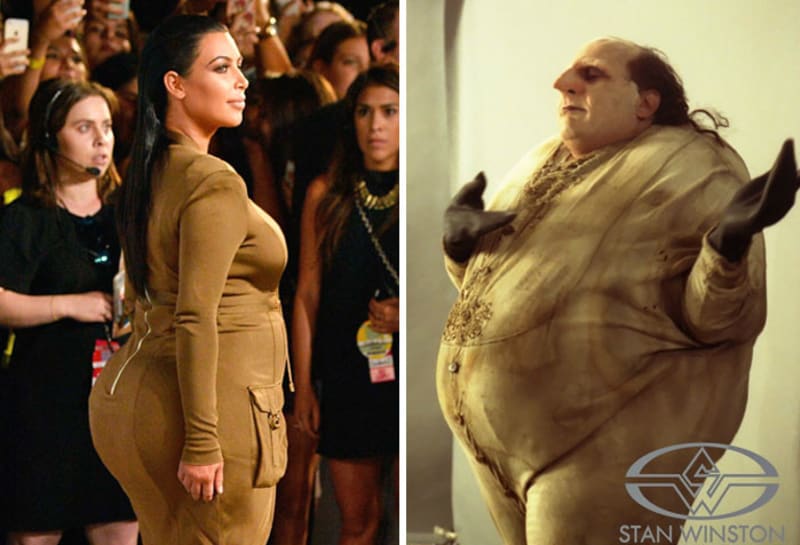 Kim Kardashian nebo Danny DeVito jako Tučňák
