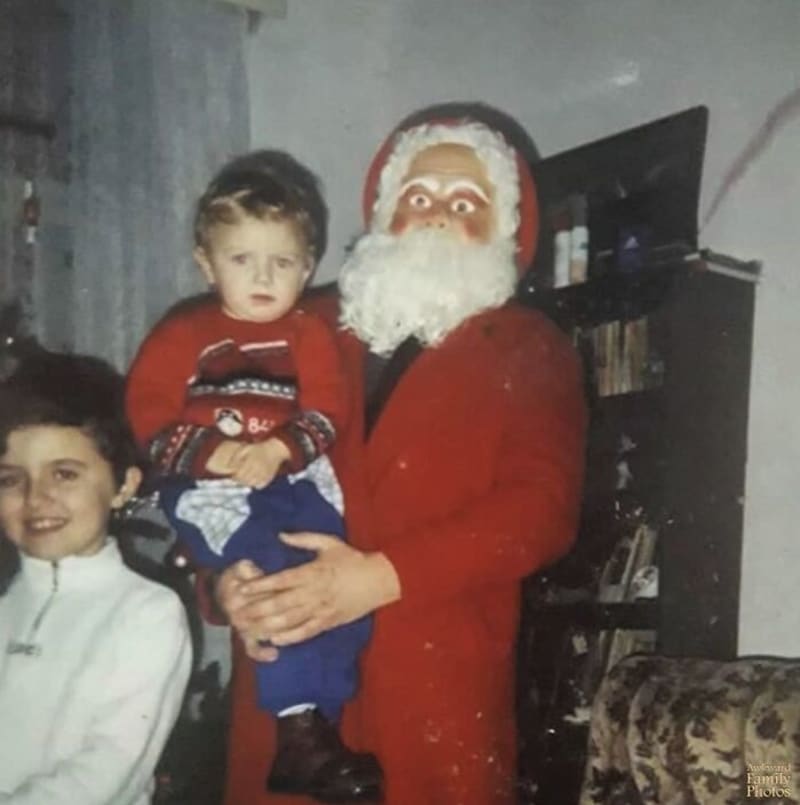 Rodinné vánoční fotky, které úplně nedopadly 10