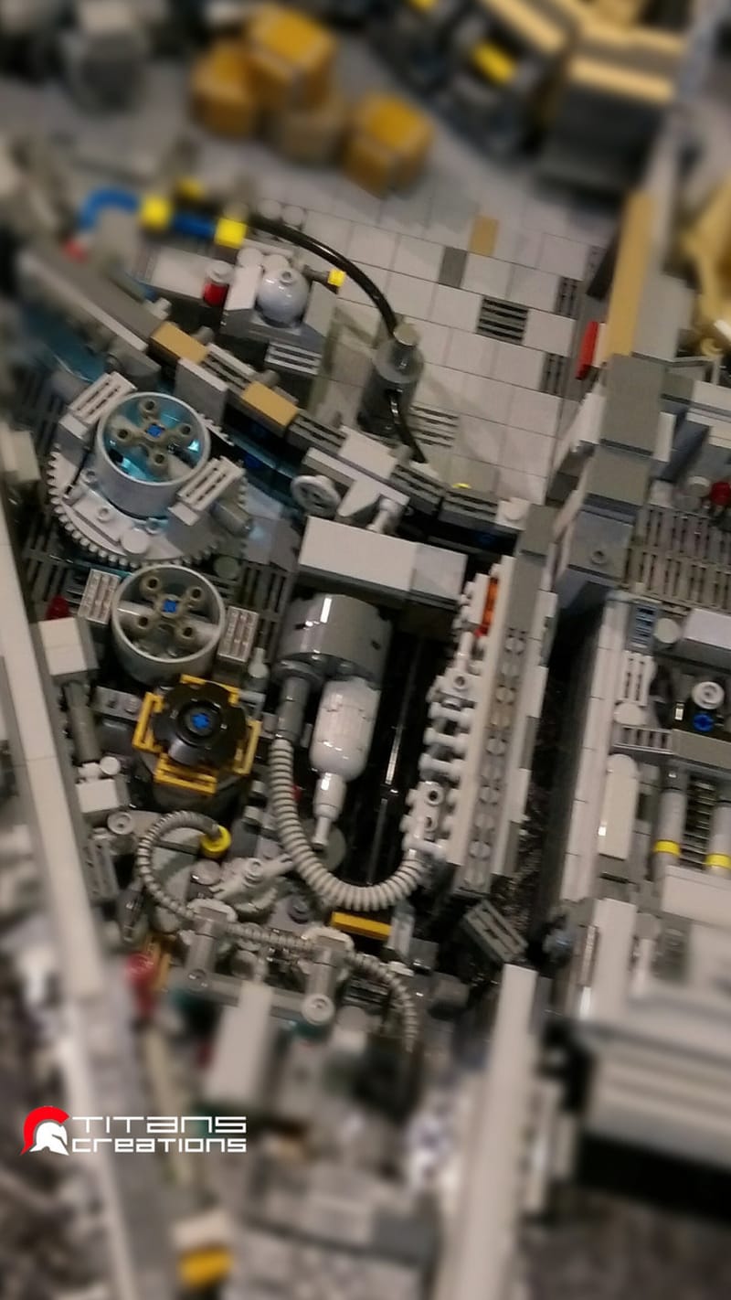 Lego nadšenci postavili obřího model Malého sokola. Prohlédněte si ho do nejmenšího detailu! - Obrázek 6