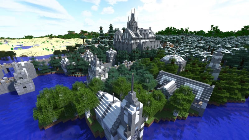 Podívejte se na nejepičtější hrad z Minecraftu! 12