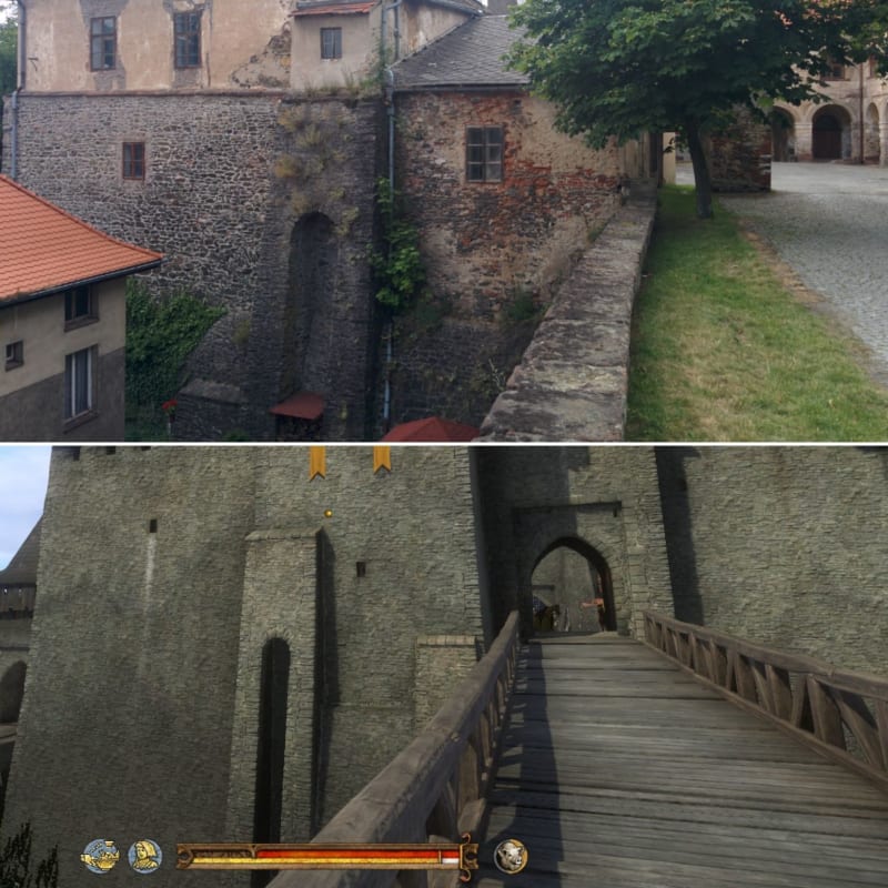 Rataje nad Sázavou (zámek) - původní hrad nechal postavit ve 14. století Jindřich z Lipé, pak patřil pánům z Pirkštejna. Později vyhořel a byl v 16. století přestavěn na renesanční zámek