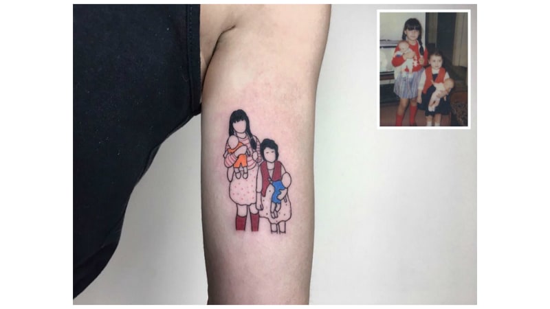 Dokonale nostalgická tetování jako vzpomínka na dětství 8