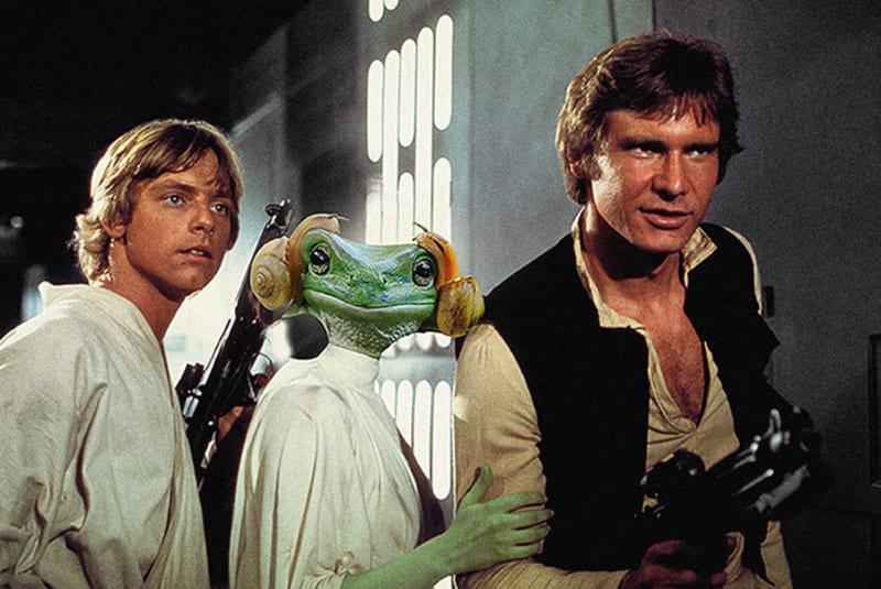 Žabí princezna Leia - photoshopová bitva 5