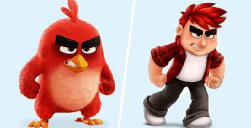 Rudoch z filmu Angry Birds