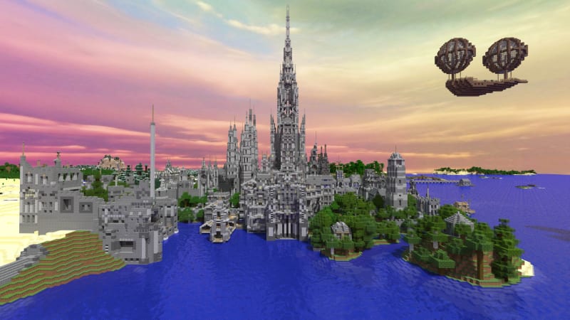 Podívejte se na nejepičtější hrad z Minecraftu! 3