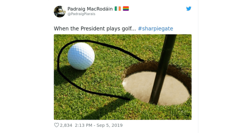Když prezident hraje golf