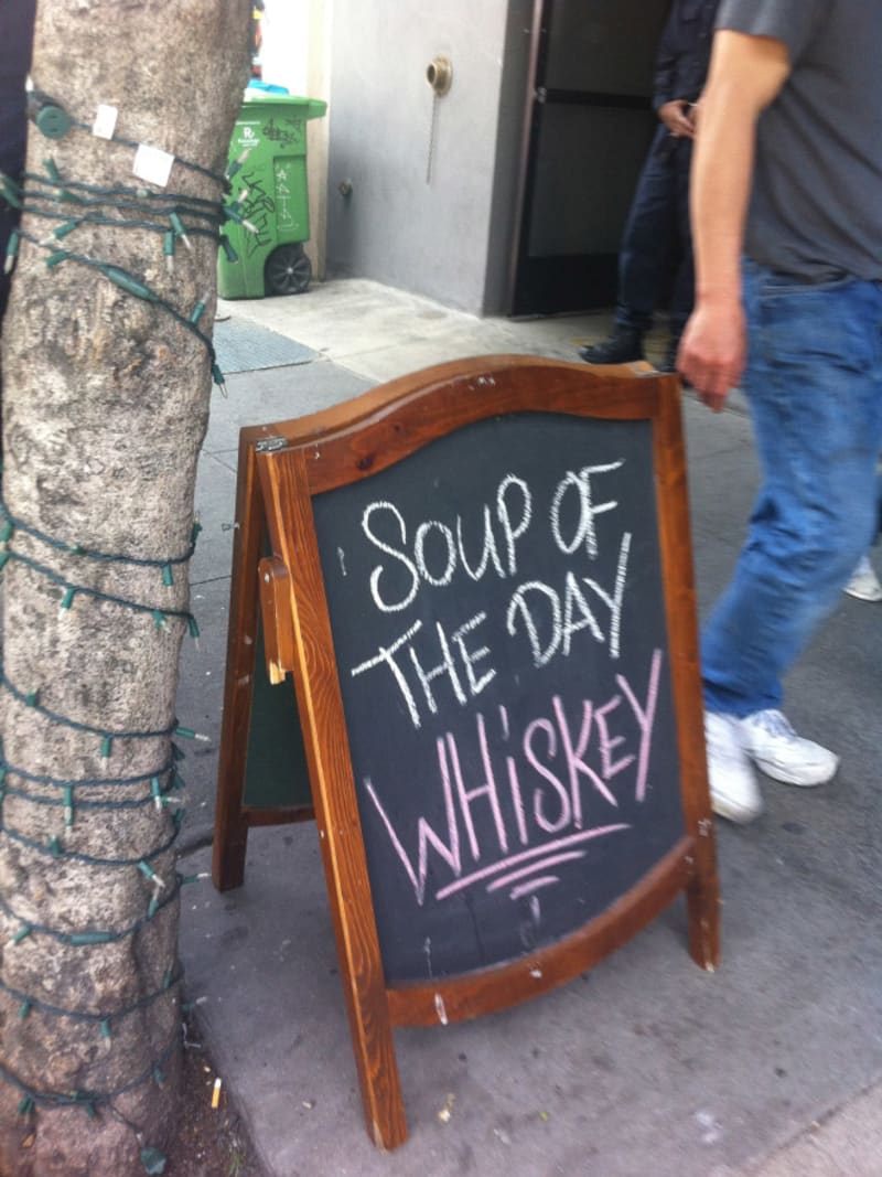 Polévka dne: whisky