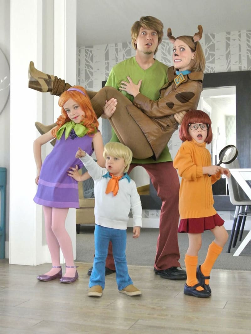 Scooby Doo rodinka