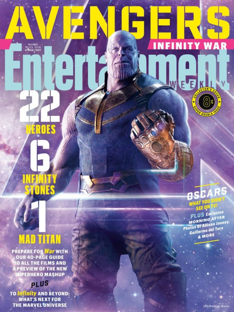 15 časopisových obálek Avengers: Infinity War 12