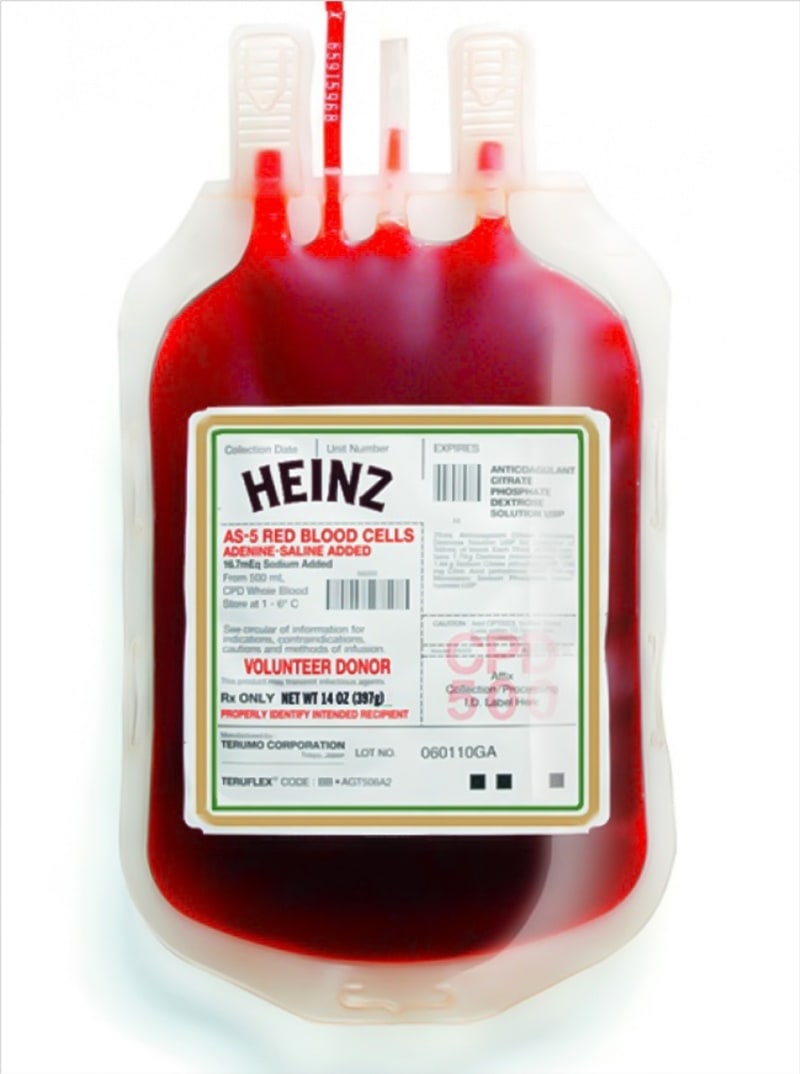 Dodavatel krve Heinz