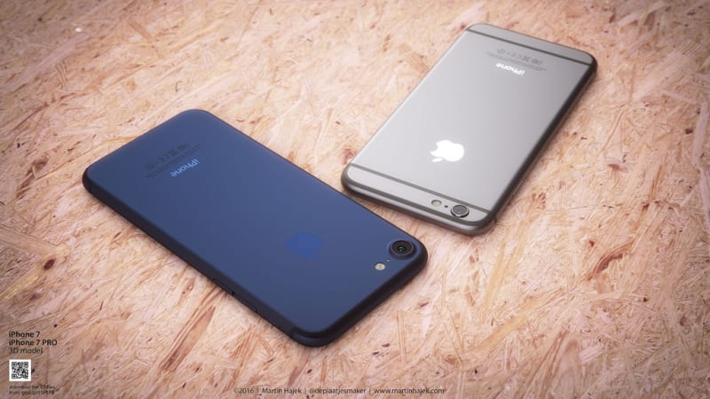 Jak bude vypadat iPhone 7 v nové modré barvě? 10