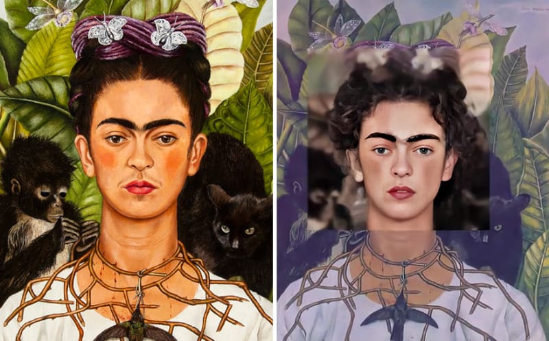 Frida Kahlo - Autoportrét (1940)