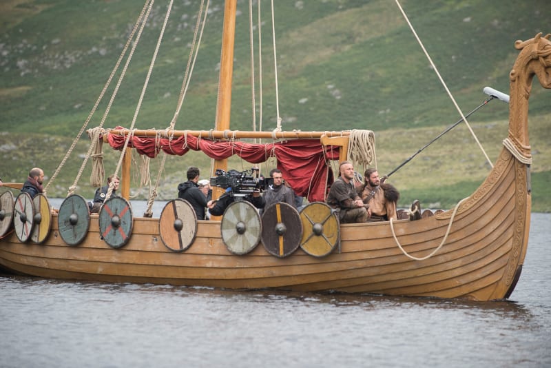 Natáčení seriálu Vikingové 8