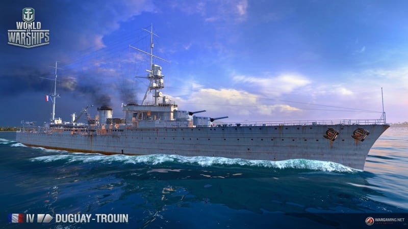 Francouzská flotila z World of Warships 3