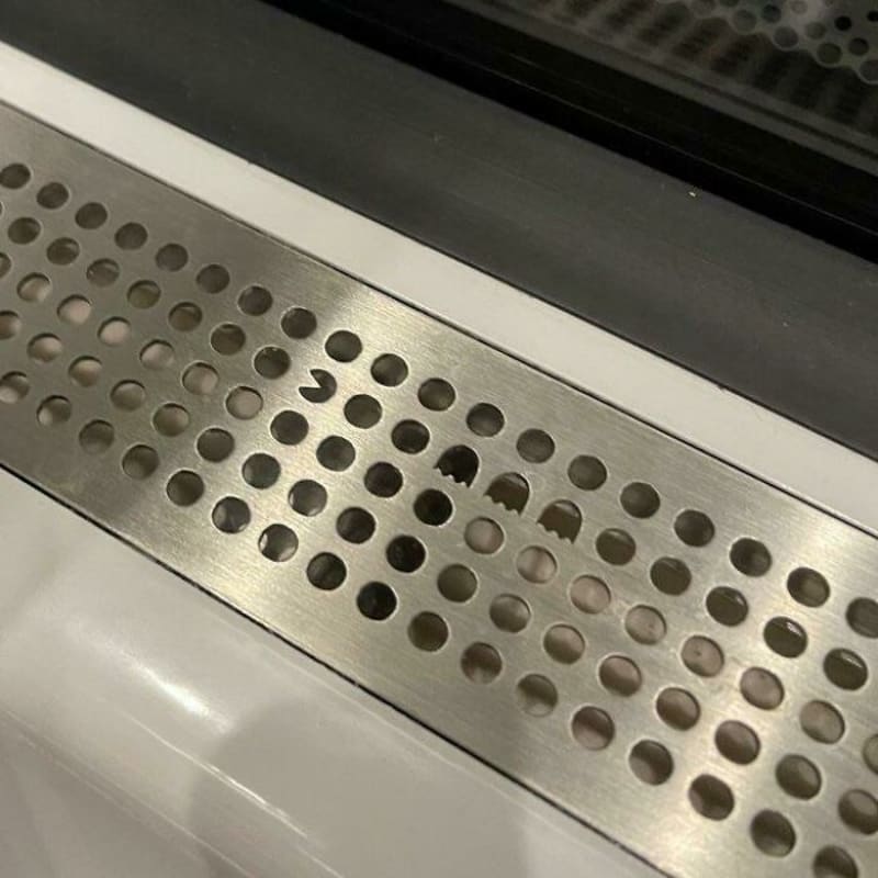 Detail ve švédském metru