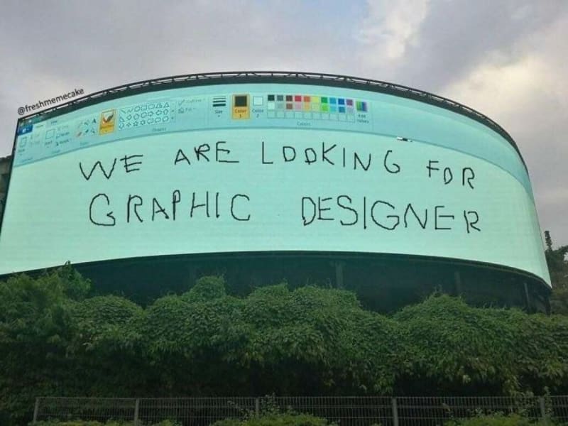 Inzerát - hledáme grafického designéra!