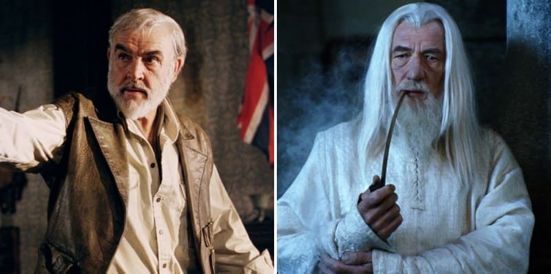 Sean Connery odmítl roli Gandalfa, protože nepobral, o čem je Pán prstenů.