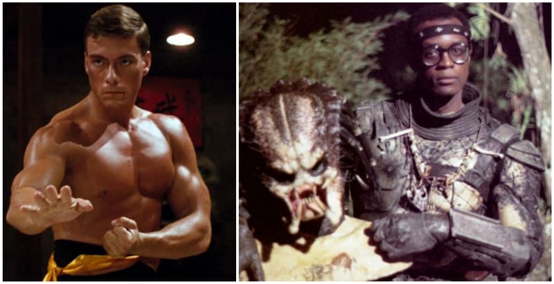 Tehdy ještě neznámý herec Jean-Claude Van Damme se původně skrýval za maskou Predátora. V průběhu natáčení ho nahradil Kevin Peter Hall, který měl menší problémy s mnohahodinovým pobytem v těžkém kostýmu.