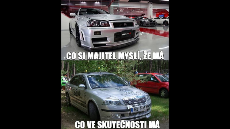 TOP české memy o autech týdne 7