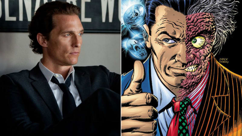 Matthew McConaughey - Two-Face/Harvey Dent