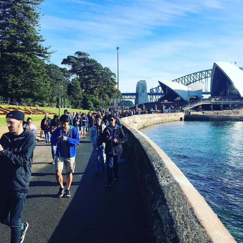 Pokémon Go Walk v Sydney 1