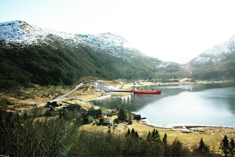 První tunel pro lodě v Norsku 6