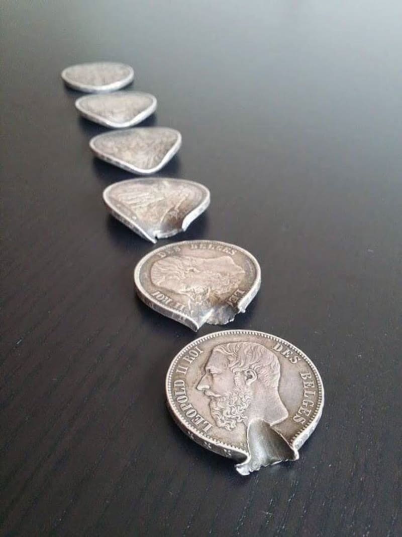 Mince, které zastavily kulku a zachránily život jeho pra pradědy v 1. světové válce