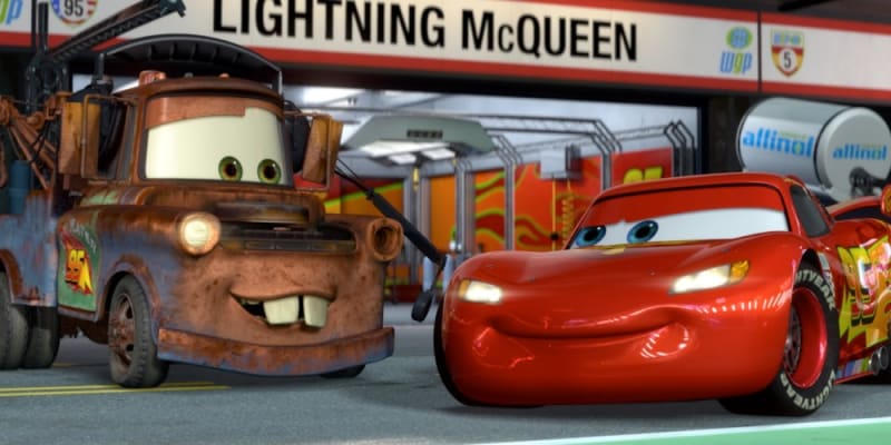 15) Auta (2006): Megaúspěšná reklama na hračky, u níž se Pixar asi poprvé vykašlal na starší publikum