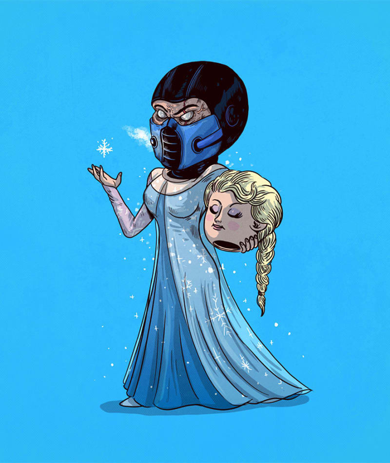 Elsa bez masky